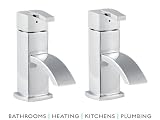 Hudson Reed Chrome Arcade Basin Taps