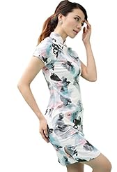 Cotton/Linen Gathered  Dress