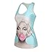 Hot Fashion Women Corpse Bride Printed Sleeveless T Shirt Vest Tank Tops
