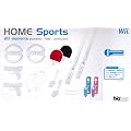 Kit de 20 accessoires 'Home Sport' pour la console Wii (compatible Wii Motion Plus)