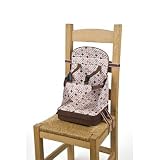 Polar Go Anywhere Booster Seat, Pink/Espresso