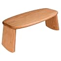 CalmingBreath Cherrywood Folding Meditation Stool