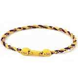 LSU Titanium (Double Braid) Core Sport Necklace – 21 Inch