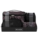 Revlon Black Lace 4 Pieces Train Case Set