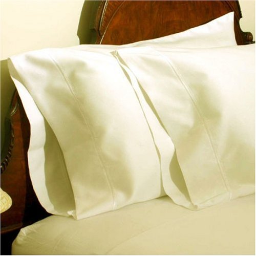ELEGANCE 500 Thread Count Bed Sheet Set Egyptian Cotton Solid Ecru King
