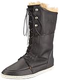 Hub Moonwalk L 511311701, Damen, Stiefel, Schwarz (Moonwalk L fur blk/wht), EU 36