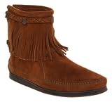 Minnetonka Hi Top Back Zip Boot
