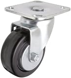 RWM Casters 30 6″ Diameter Durastan Wheel Kingpin Light Medium Duty Swivel Plate Caster with Roller Bearing, 4-1/4″ Length X 3-3/4″ Width Plate, 575 lbs Capacity Range