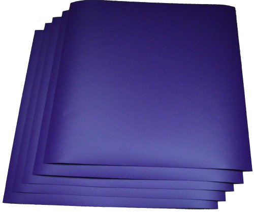 Expressions Vinyl - Purple (glossy) 5-pack of adhesive vinyl sheets - 12