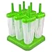 Tovolo Green Groovy Ice Pop Molds, Set of 6