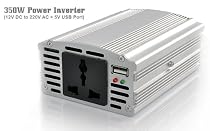 350W Power Inverter (12V DC to 220V AC + 5V USB Port)