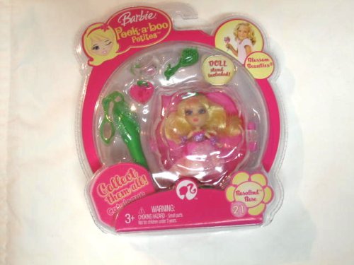41gVapaZ6eL Barbie Peekaboo Petites #21 Rosalind Rose Doll
