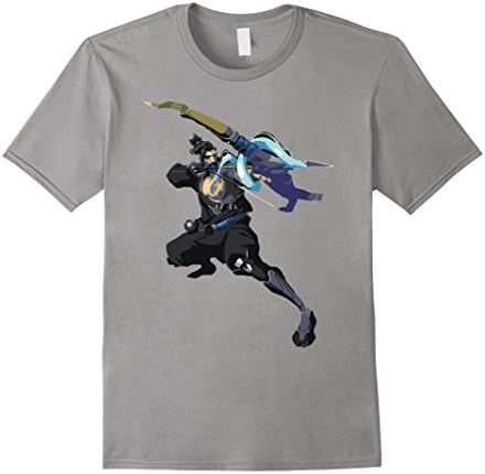 Men's Hanzo Dragonstrike T-Shirt Small Slate