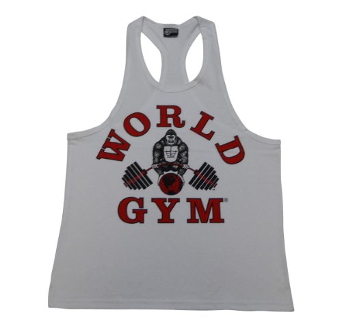 World Gym Fat Strap Y Back Tank Top