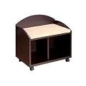 Pablo Mobile Vanity Bench - Espresso