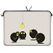 DIGITTRADE LS157-17 Illumination Designer Notebook Sleeve Housse Pour Ordinateur Portable 17,3" (43,9 cm) Large N�opr�ne Pochette Sacoche