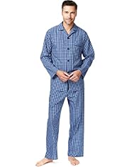 Revere Collar Micro Checked Pyjamas