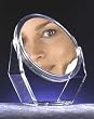 Swivel Two-Sided 1X to 5X Magnifying Mirror in Acrylic Frame