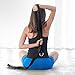 Yoga Strap: 100% Cotton, Chromed Rings, 1.5