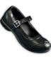 Aris Allen Retro Black Wingtip Athletic Mary Jane Swing Dance Shoes with Suede Leather Sole Size 6.5 US
