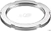 Dimension Basic Track Cog Lockring 1.29-in. x 24 tpi LH