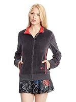 Guess Sudadera con Cierre (Gris)