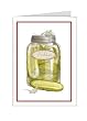Greeting Card Refrigerator Pickles