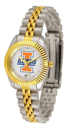 Illinois Fighting Illini Ladies Executive Watch by Suntime Illinois Fighting Illini Ladies Executive Watch by Suntime