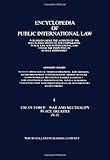 Encyclopedia of public international law