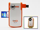 ProDV Cam Aqua-501-Orange Camcorder, FREE 1GB SVP High Speed SD Memory Card = 30 minutes video (waterproof case included)