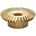 Boston Gear G479YG Bevel Gear, 2:1 Ratio, 0.188" Bore, 48 Pitch, 36 Teeth, Brass