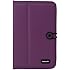 Filemate ECO 7-Inch Tablet Faux Leather Case with Elastic and Button Closure, Regular Button - Purple (3FMTC220PU7-R)