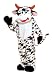 Deluxe Plush Cow Mascot Costume - Adult Std.