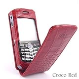 Croc Red Lthr Cs/bbry 8100 Prl