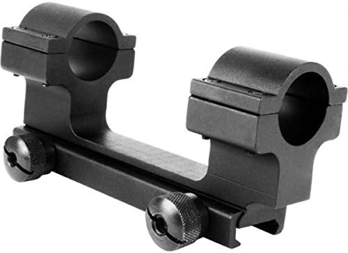 Aim Sports AR15 Flat Top Scope Ring Mount/1-Inch, Small, Black