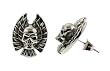 Stainless Steel Skull Design Earrings