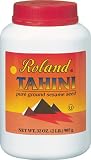 Roland Tahini Pure Ground Sesame Seed, 32-ounce Cans (Pack of 2)