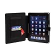 CaseCrown Genuine Leather Horizontal Flip iPad Case (Black) for the Apple iPad Wifi / 3G Model 16GB, 32GB, 64GB