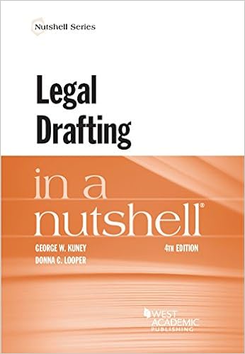 Legal Drafting in a Nutshell (Nutshells) -Book- Donna Looper