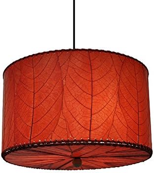 PENDANT LAMP, Drum Small Red