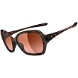Oakley Overtime Women's Active Lifestyle Sunglasses w/ Free B&F Heart Sticker - Tortoise/VR50 Brown Gradient