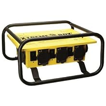 Coleman Cable 01972-3R-02 Temporary Power Distribution Box, 50 Amp 125/250V