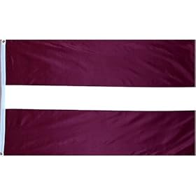 Latvia Flag Polyester 3 ft. x 5 ft.