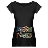 Math Rocks Arithmetic Geek Maternity Dark T-Shirt