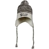 Oakland Raiders Reebok Heathered Tassel Pom Knit Hat