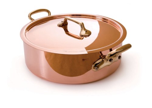 Mauviel Copper 11-Inch Rondeau Pot