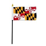 Maryland Flag 4 x 6 inch