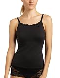 41gWDs3gzML. SL160  Flexees Womens Flexees Fat Free Dressing Lace Trim Tank,Black,XX Large