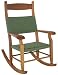 Hatteras Outdoors RCKB-GR Single Rocker, Meadow Green