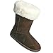 DAWGS Womens 13 Inch Microfiber Faux Shearling Vegan Winter Boots